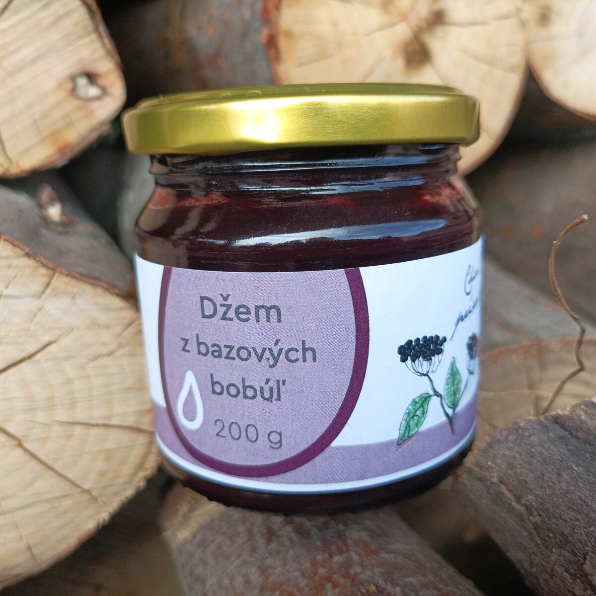 Džem z čiernej bazy 200 g